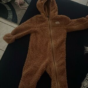 The North Face baby snowsuit 
Size 6-12 months